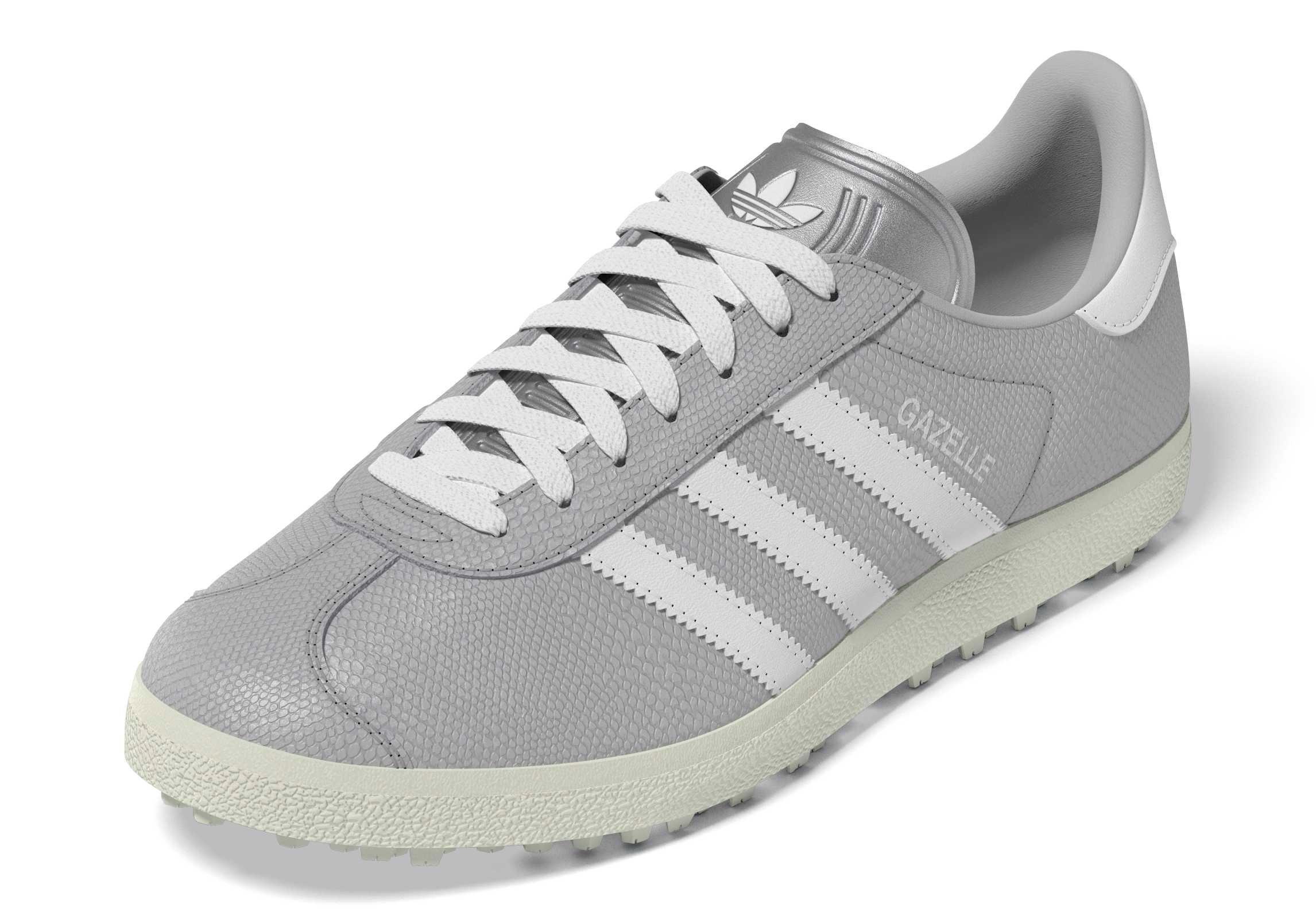 Women's Gazelle Spikeless Golf Shoe - Silver/White