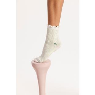 Women's Barbie Ruffle Sock FORE ALL