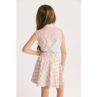 Girl's Barbie Moore Short Sleeve Polo FORE ALL