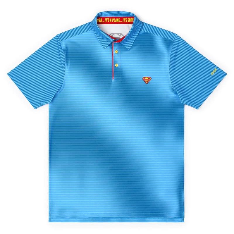 Men's Superman Logo Short Sleeve Polo