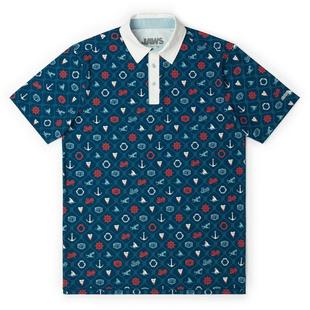 Polo Jaws Teeth & Tide & Terror pour hommes BREAKFAST BALLS