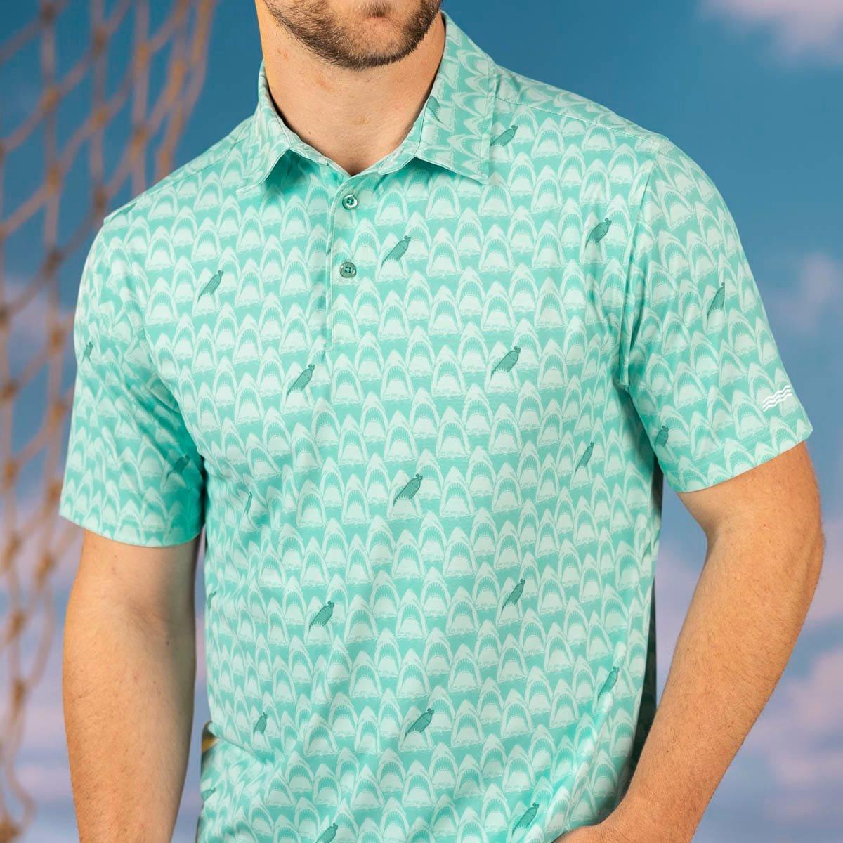 Men's Jaws Smile You Son Of A Short Sleeve Polo