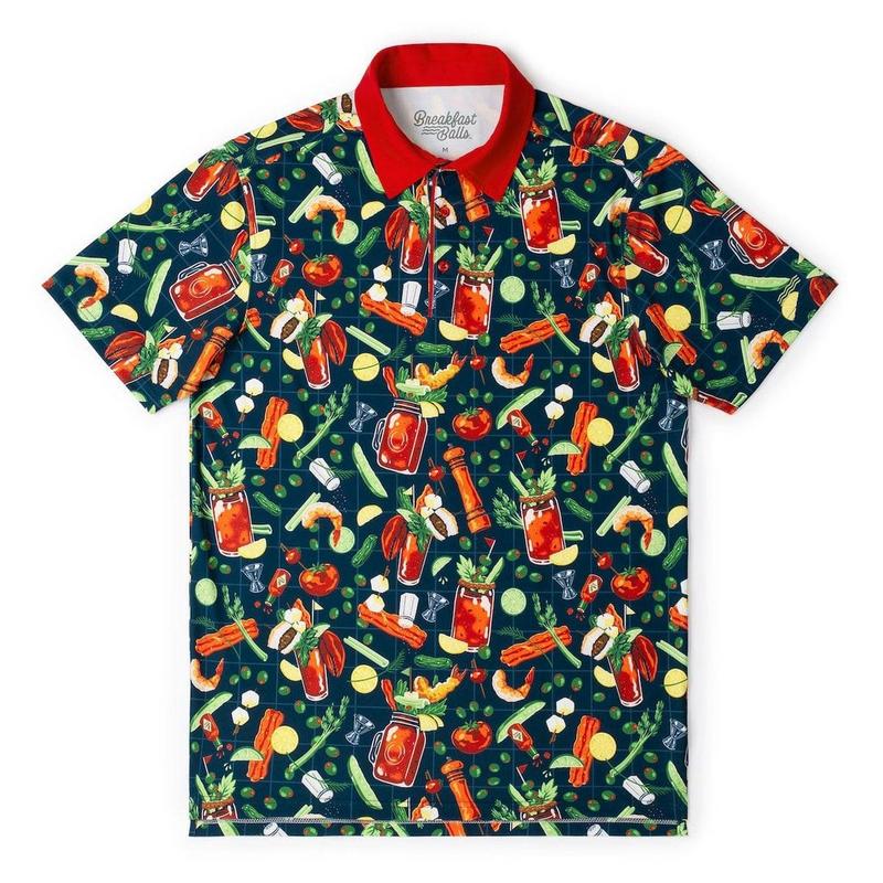 Men's Bloody Awesome Short Sleeve Polo