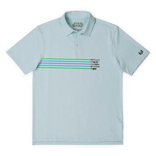 Men's Star Wars Jedi Stripes Short Sleeve Polo BREAKFAST BALLS