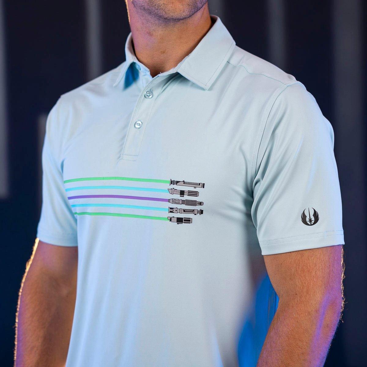 Men's Star Wars Jedi Stripes Short Sleeve Polo