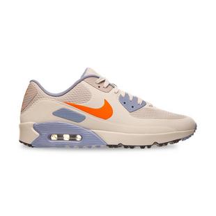 Air Max 90 Spikeless Golf Shoe - Beige/Orange NIKE