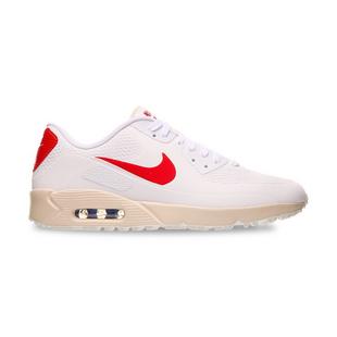 Air Max 90 Spikeless Golf Shoe - White/Red NIKE