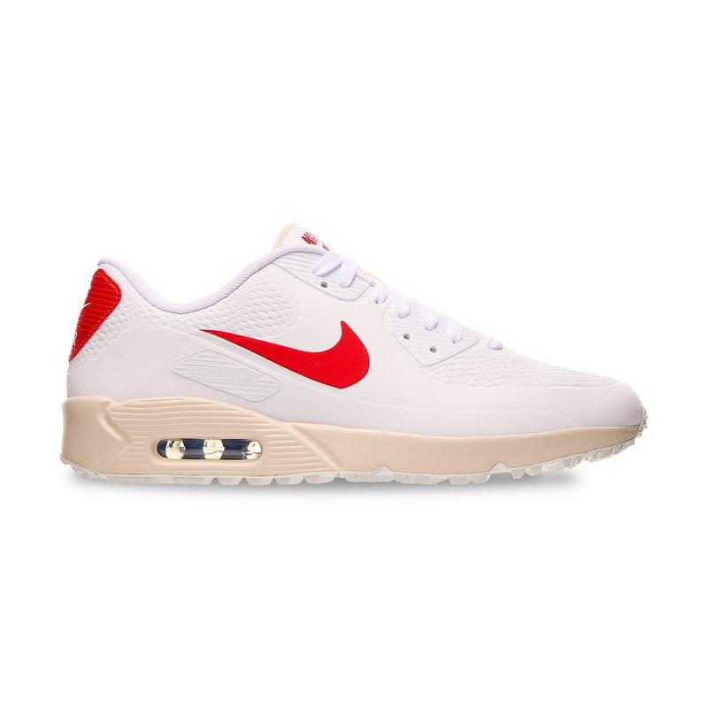 Prior Generation - Air Max 90 Spikeless Golf Shoe - White/Red