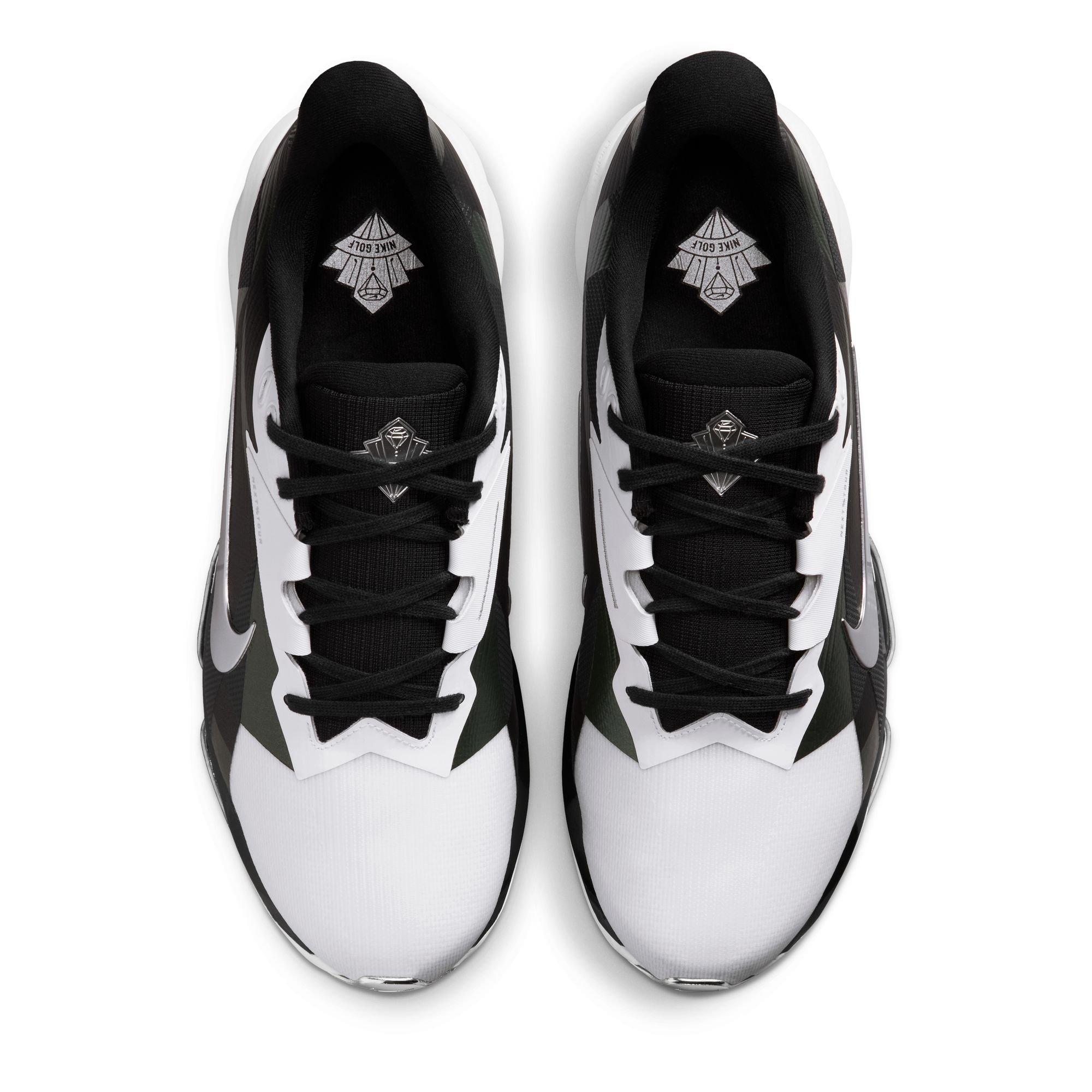 NXT Tour 3 NRG The Open Spikeless Golf Shoe - White/Black/Silver/Green