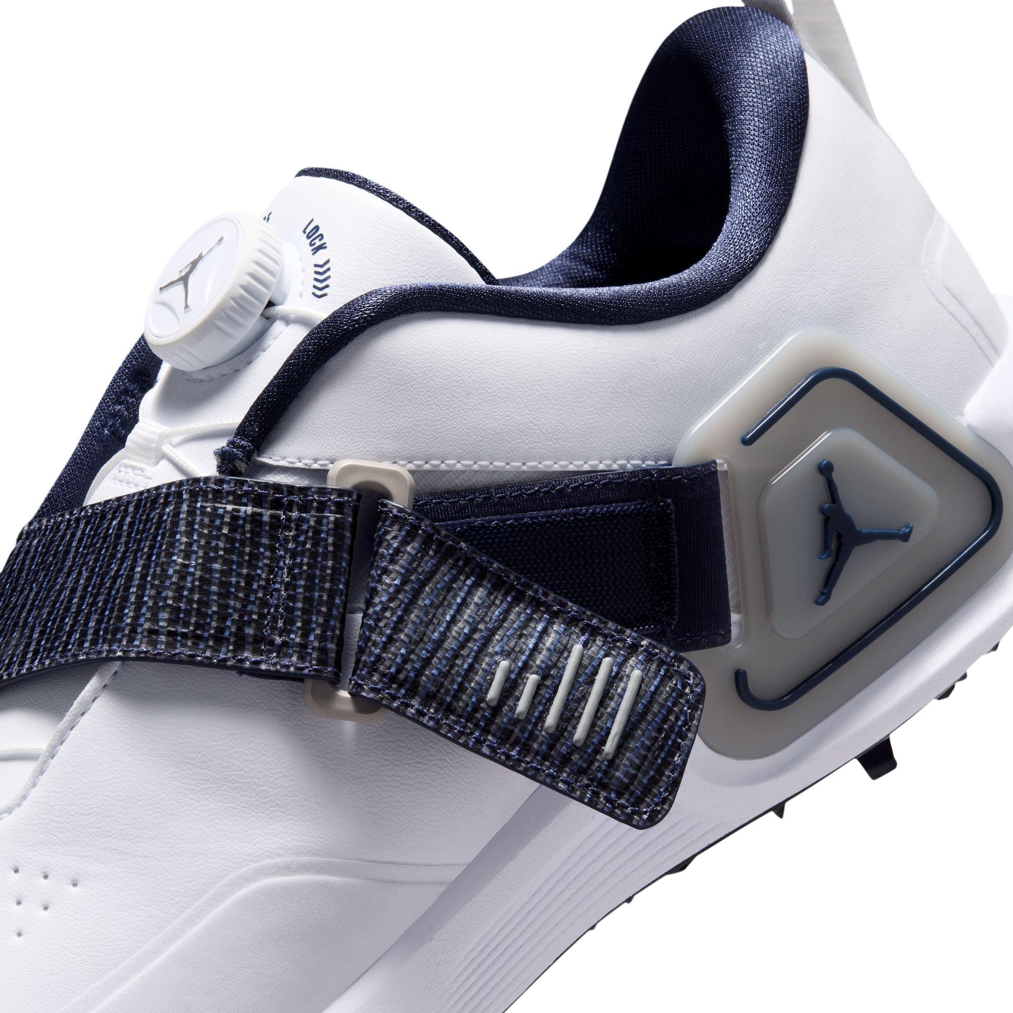 Jordan Air Rev Spikeless Golf Shoe - White/Navy