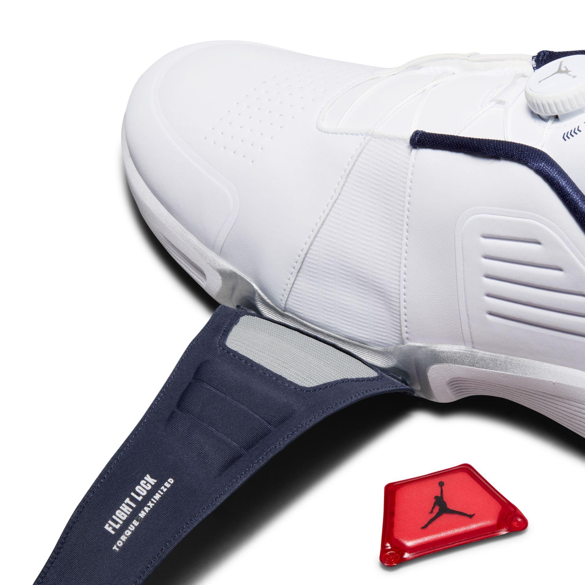 Jordan Air Rev Spikeless Golf Shoe - White/Navy