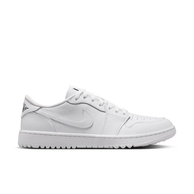 Chaussures de golf sans crampons Air Jordan 1 Low G - Blanc/Gris JORDAN