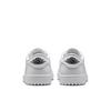 Chaussures de golf sans crampons Air Jordan 1 Low G - Blanc/Gris