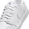 Chaussures de golf sans crampons Air Jordan 1 Low G - Blanc/Gris
