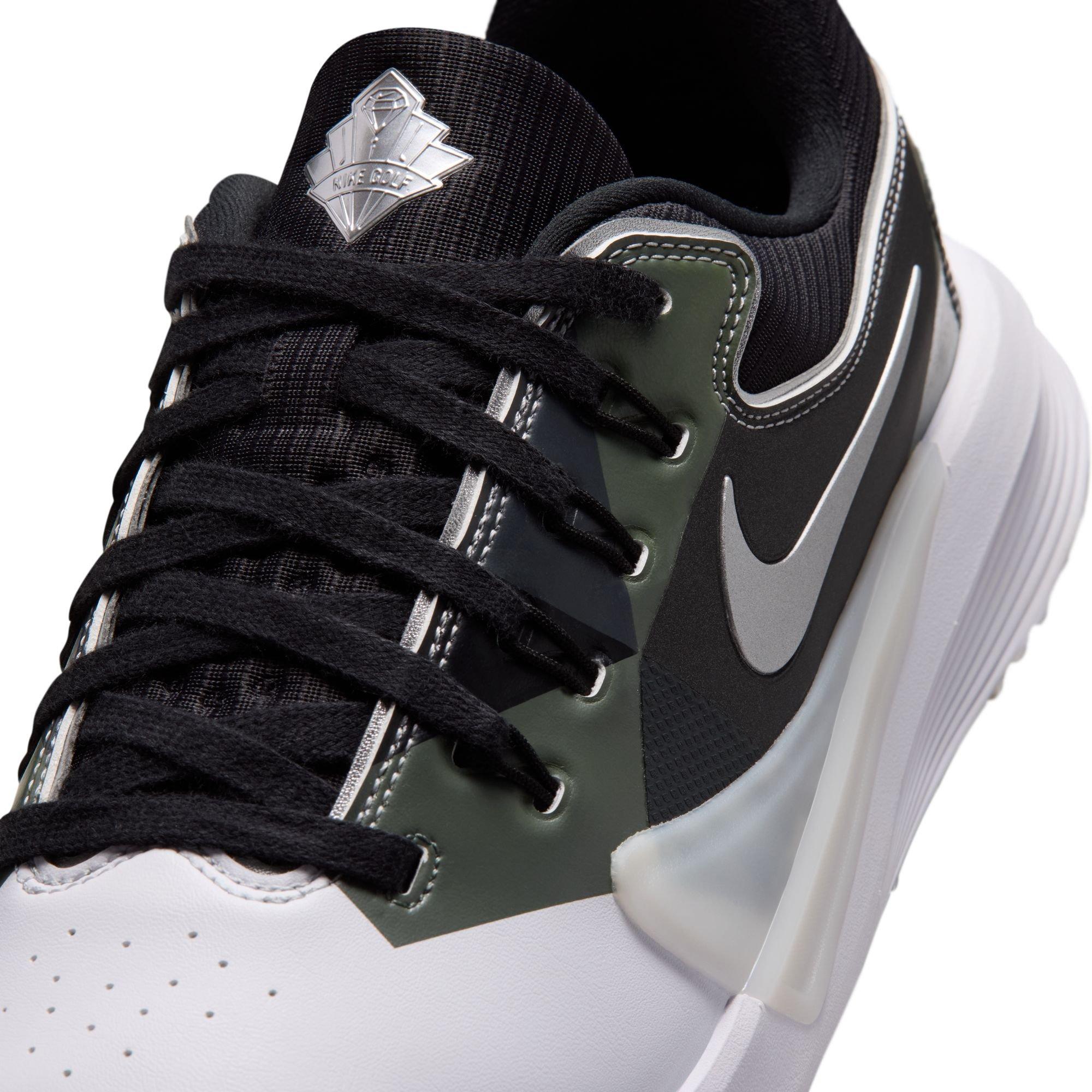 Victory Pro 4 NRG The Open Spiked Golf Shoe - White/Black/Silver/Green