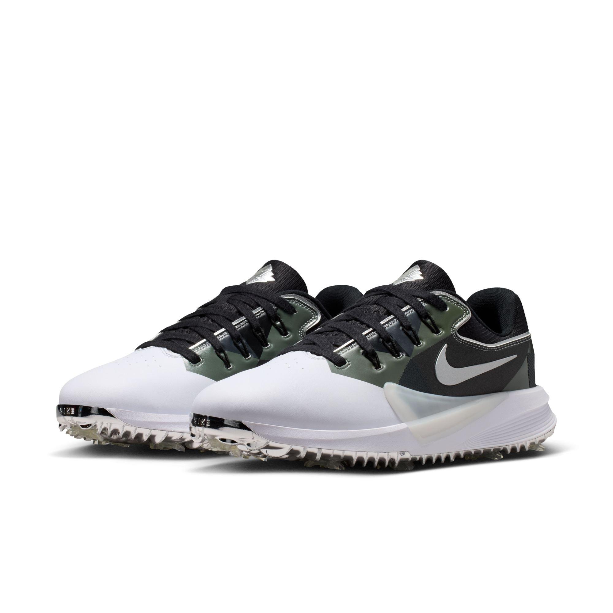 Victory Pro 4 NRG The Open Spiked Golf Shoe - White/Black/Silver/Green