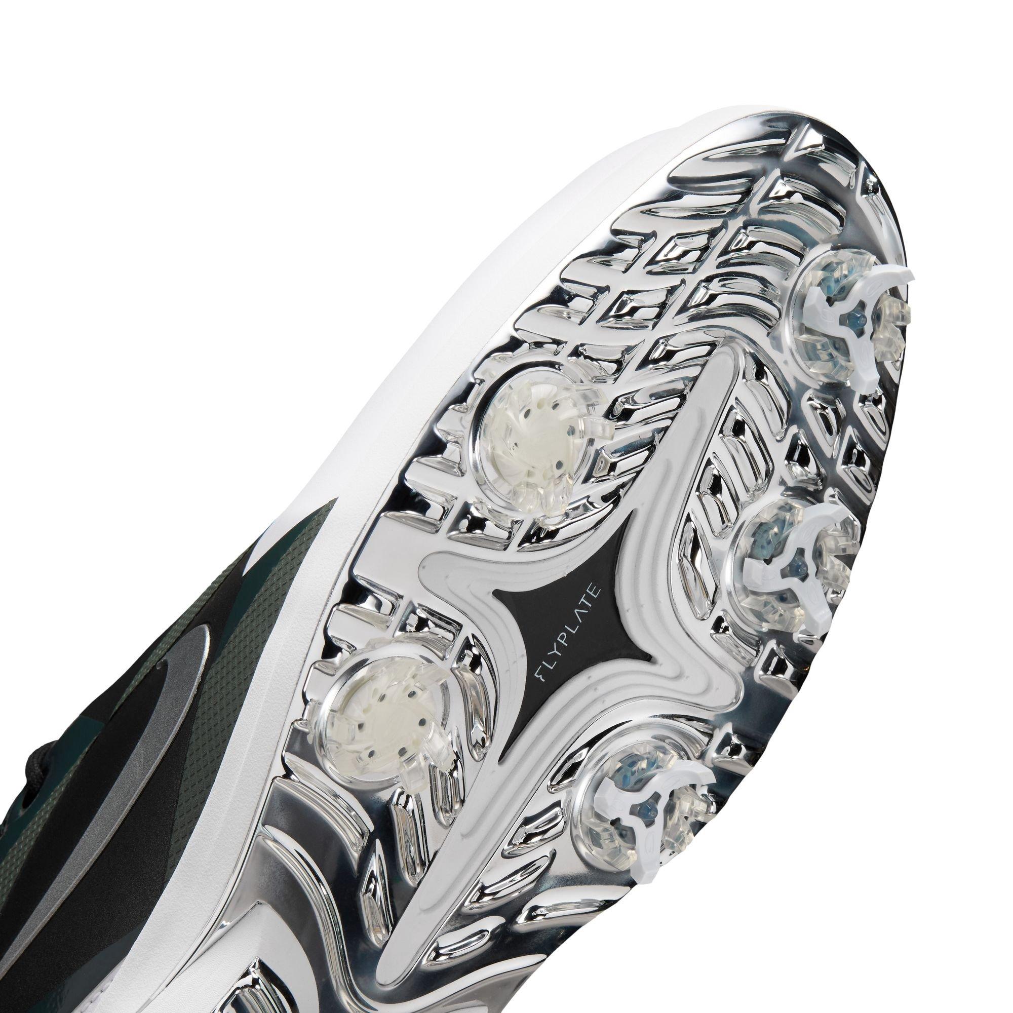 Victory Tour 4 NRG The Open Spiked Golf Shoe - White/Black/Silver/Green