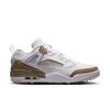 Chaussures de golf &agrave; crampons Jordan Spizike G - Blanc/Marron