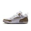 Chaussures de golf &agrave; crampons Jordan Spizike G - Blanc/Marron