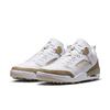 Chaussures de golf &agrave; crampons Jordan Spizike G - Blanc/Marron
