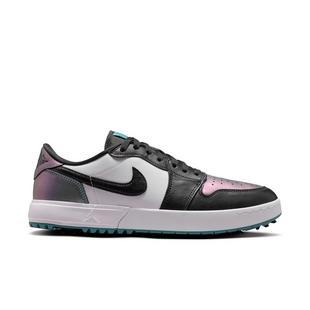 Air Jordan 1 Low G Spiked Golf Shoe - White/Black/Multi JORDAN