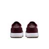Chaussures de golf Air Jordan 1 Low G &agrave; crampons - Blanc/Bordeaux/Or