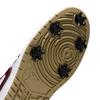 Chaussures de golf Air Jordan 1 Low G &agrave; crampons - Blanc/Bordeaux/Or