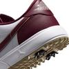 Chaussures de golf Air Jordan 1 Low G &agrave; crampons - Blanc/Bordeaux/Or