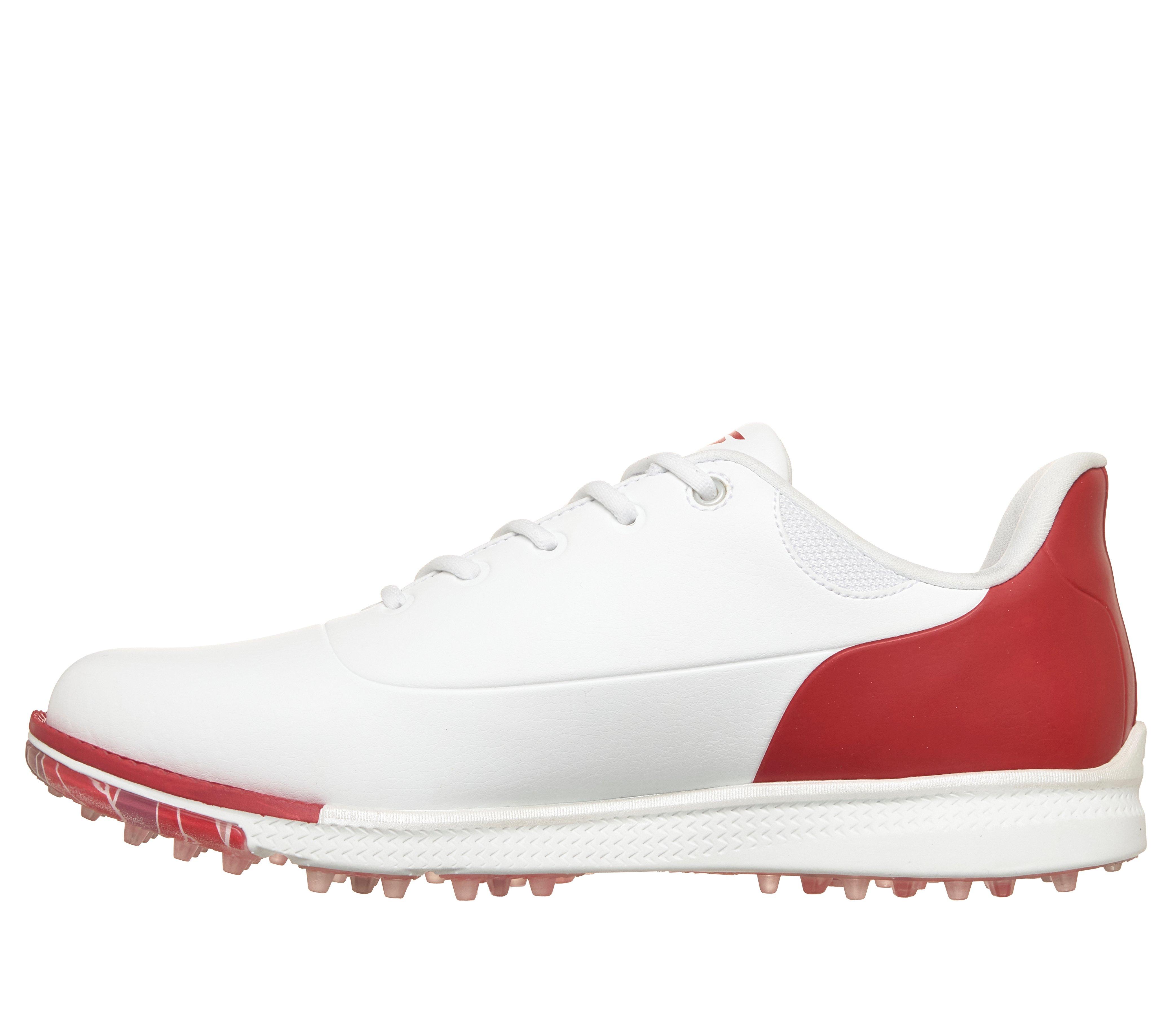 Women's Brooke LE Go Golf Jasmine 2 GF Spikeless Shoe - White/Red