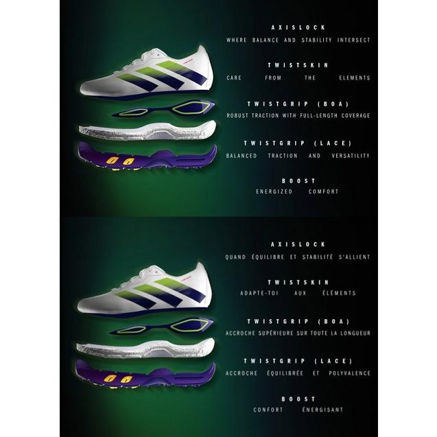 Men's Codechaos 27 BOA Spikeless Golf Shoe - White/Grey | ADIDAS