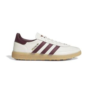 Men's Spezial Spikeless Golf Shoe - Off-White/Maroon ADIDAS