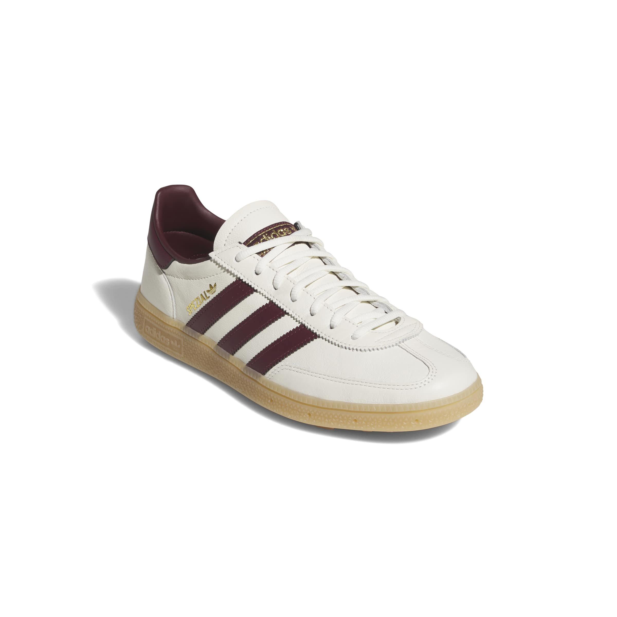 Men's Spezial Spikeless Golf Shoe - Off-White/Maroon
