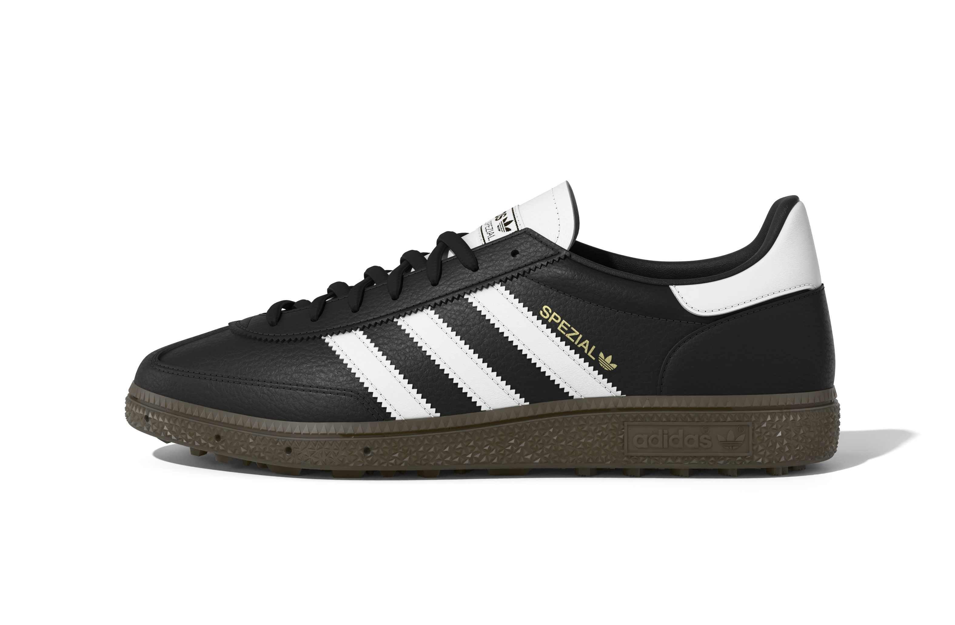 Men's Spezial Spikeless Golf Shoe - Black/White