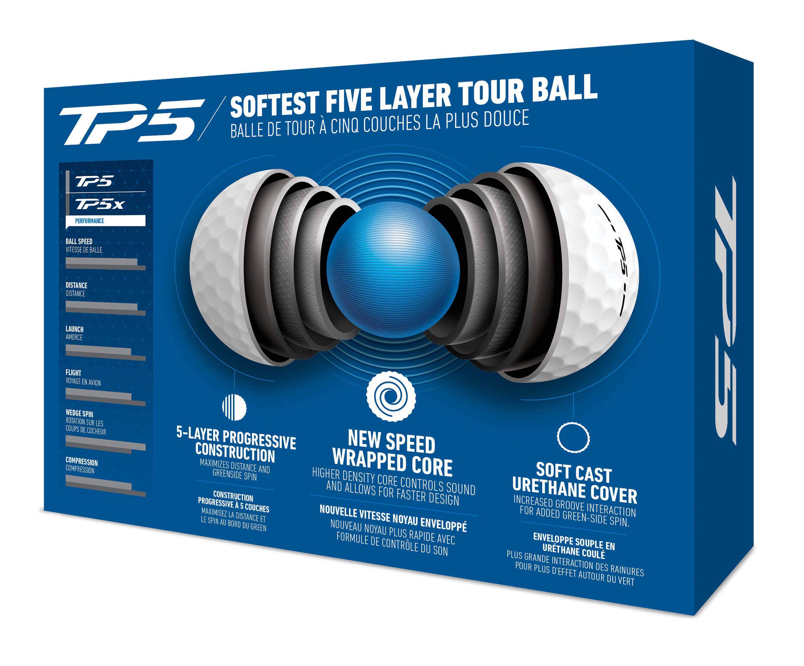 Prior Generation - TP5 Mysymbol Golf Balls - Cactus
