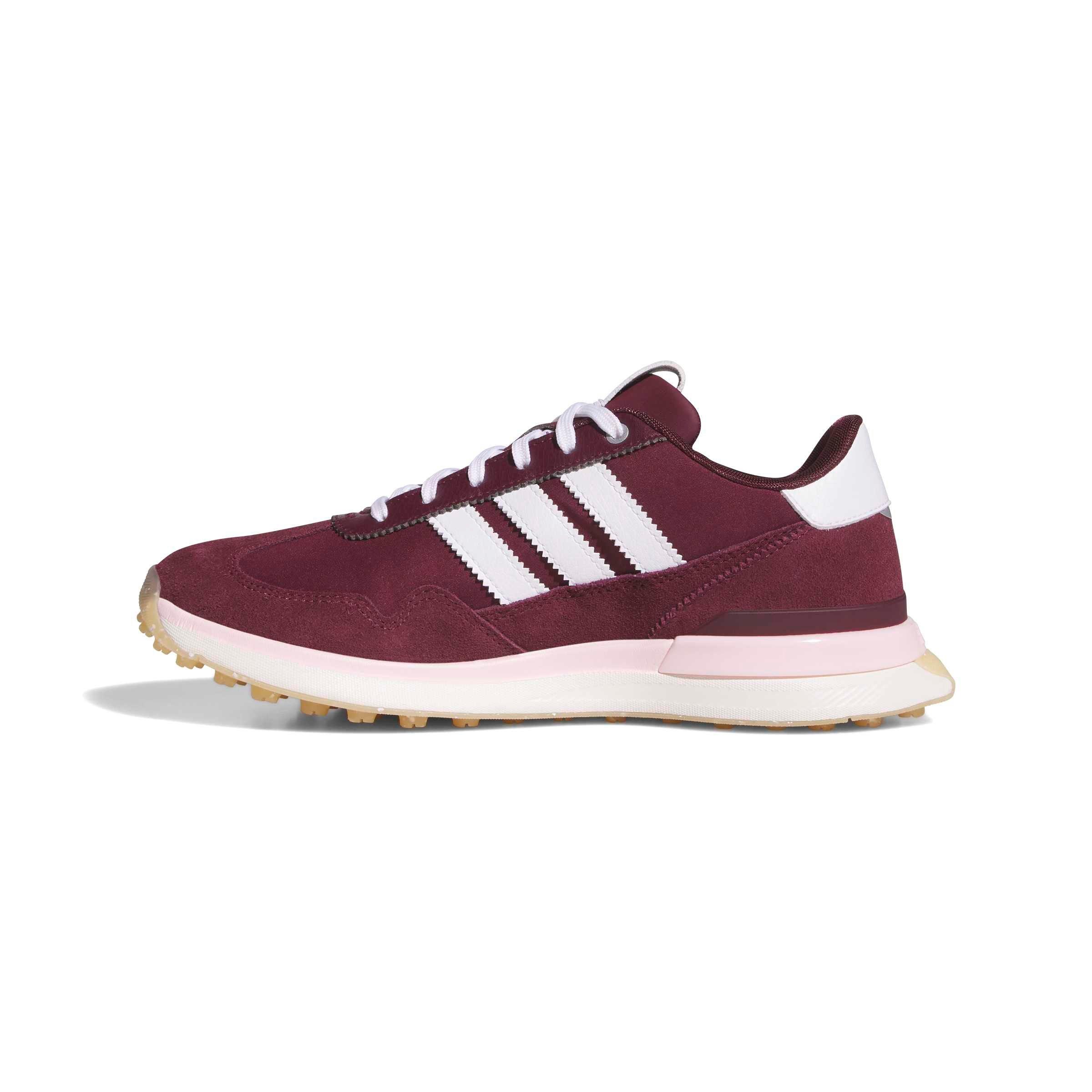 Women's S2G 26 Spikeless Golf Shoe - Maroon/White