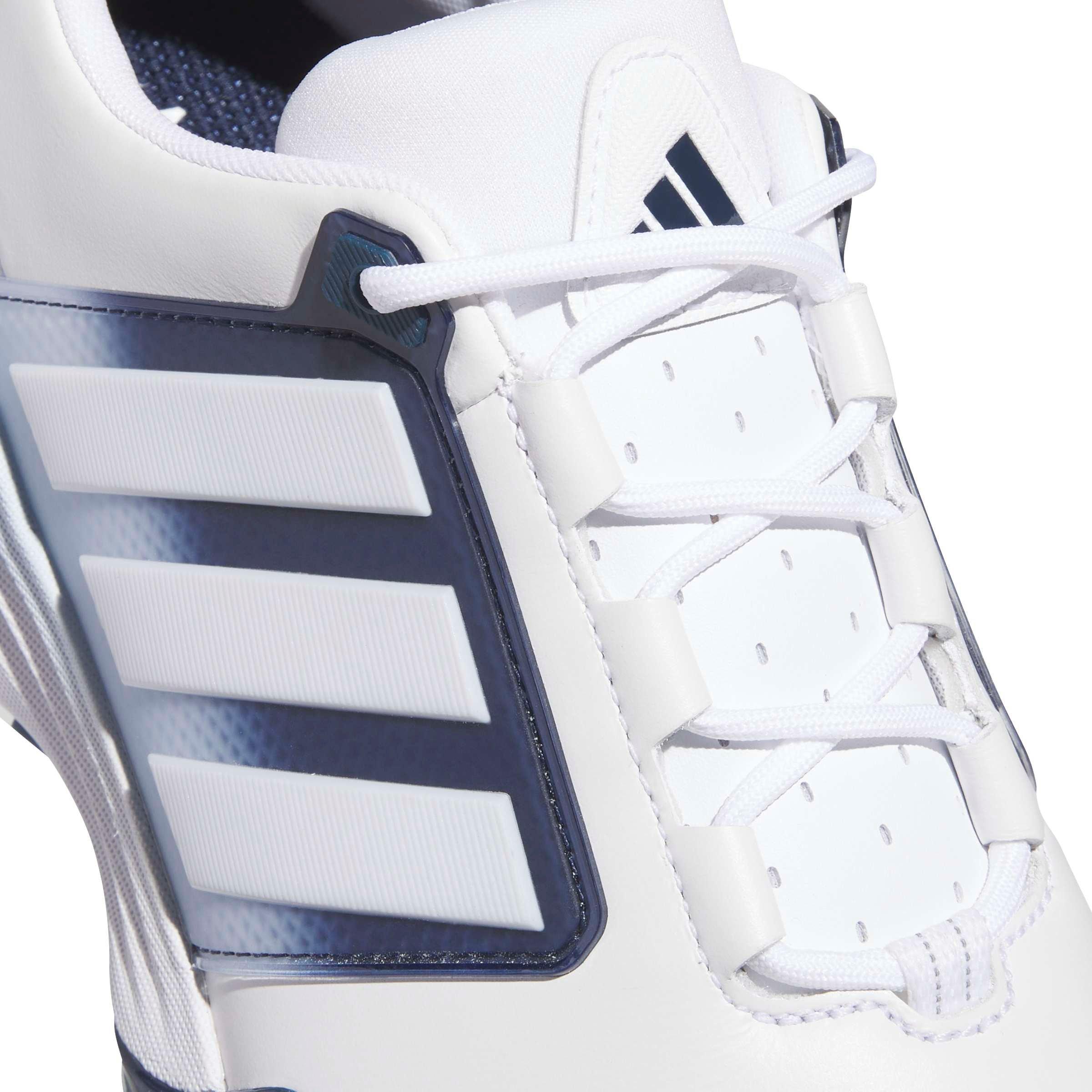 Men's adiPower Spiked Golf Shoe - White/Blue/Navy