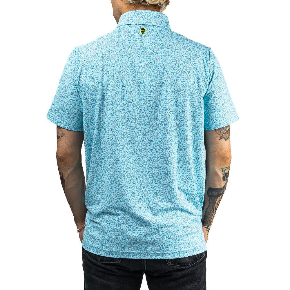 Men's Gone Fishing Short Sleeve Polo
