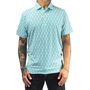 Men's Cup Snake Short Sleeve Polo SWAG GOLF