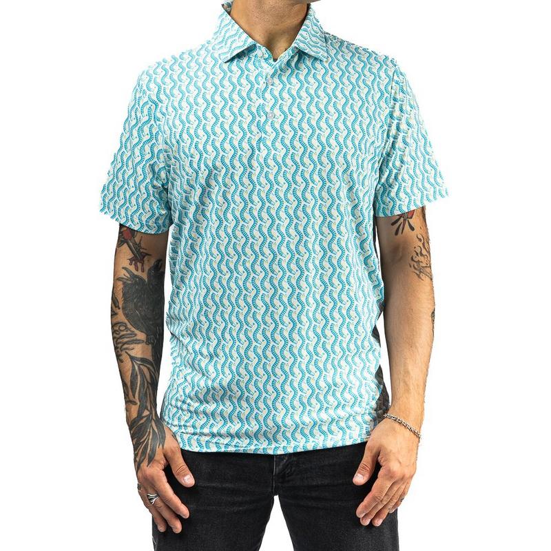 Men's Cup Snake Short Sleeve Polo