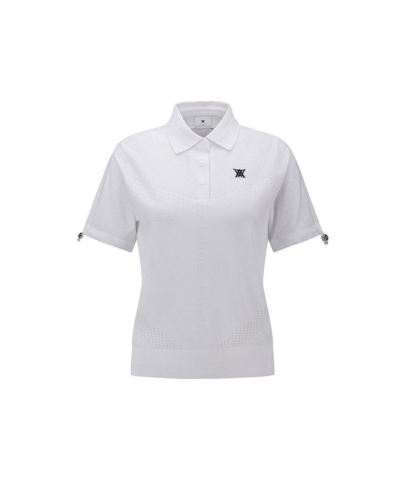 Women's Contrast Short Sleeve Polo