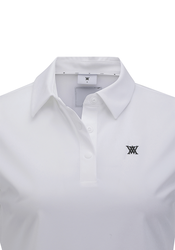Women's Hybrid Solid Short Sleeve Polo