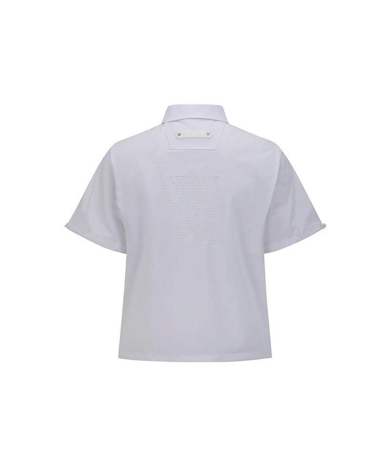 Women's Volume String Short Sleeve Polo