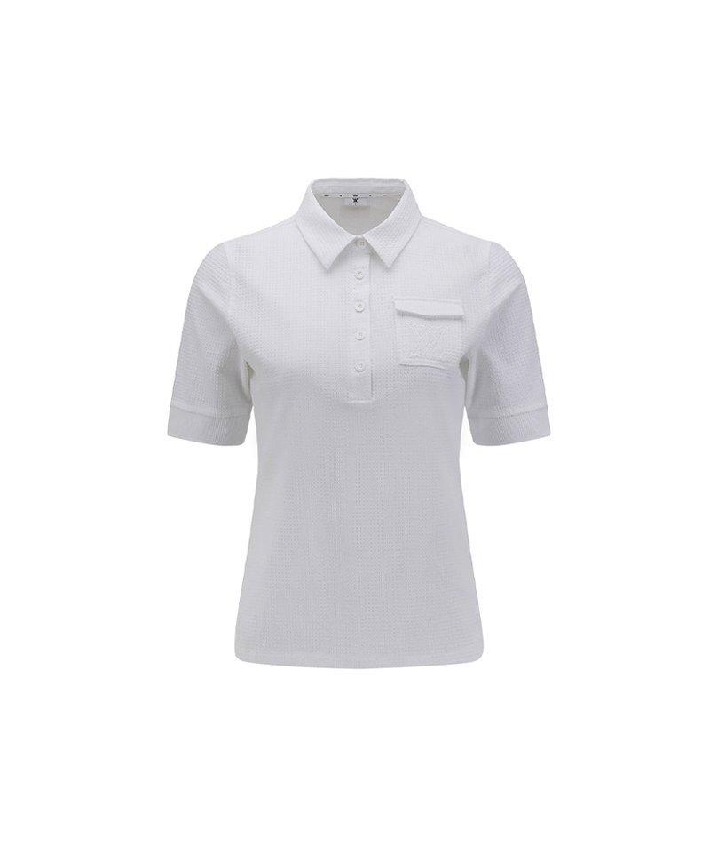 Women's Patch Pocket Short Sleeve Polo