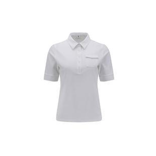Women's Patch Pocket Short Sleeve Polo ANEW