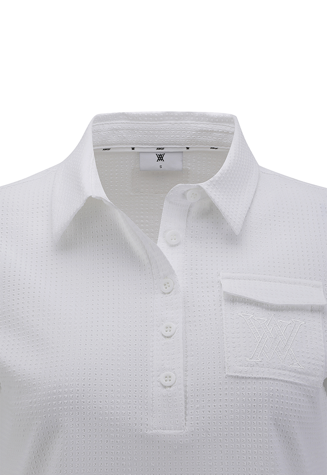 Women's Patch Pocket Short Sleeve Polo