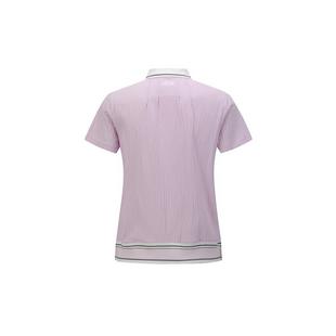 Women's Volume Blouson Short Sleeve Polo ANEW