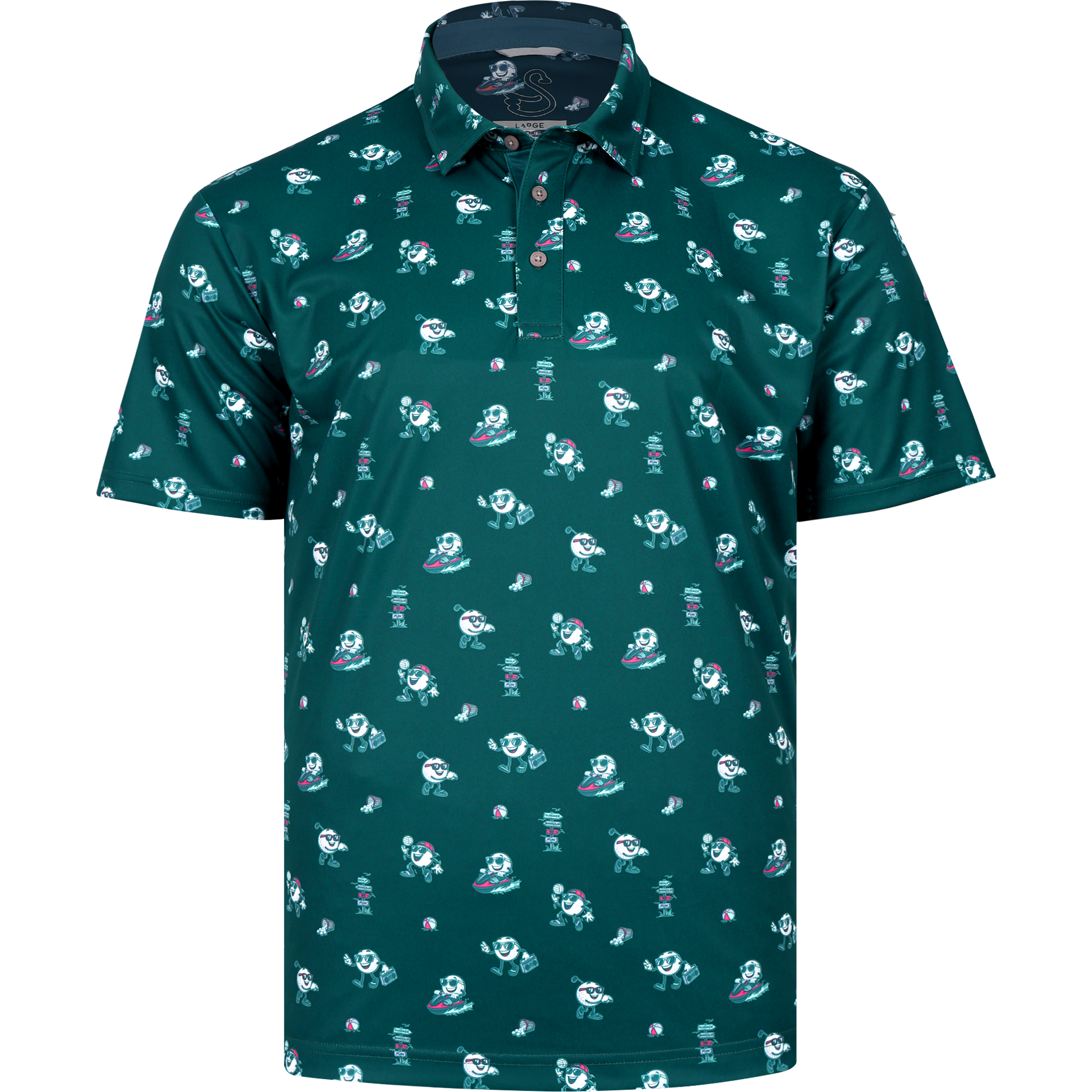 Men's Jet Short Sleeve Polo