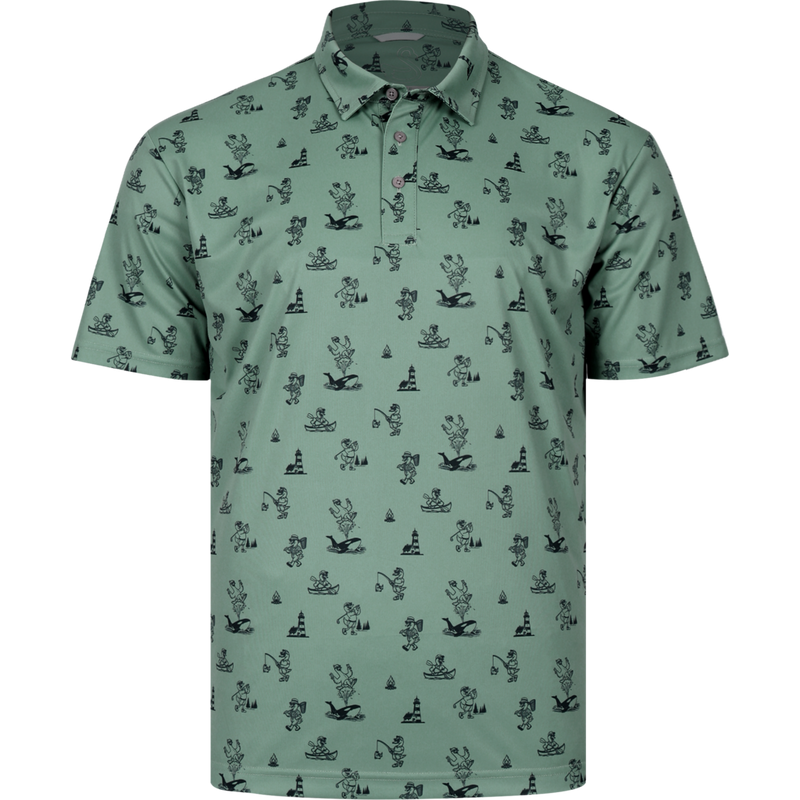 Men's Canoe Short Sleeve Polo