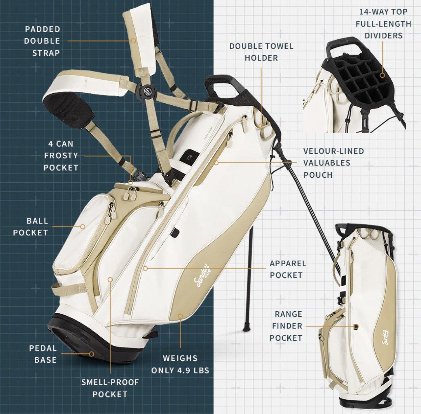 Ryder Stand Bag - 14 Way