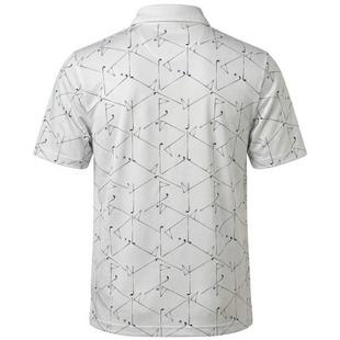 Men's Technical Golf Novelty Print Short Sleeve Polo PGA TOUR